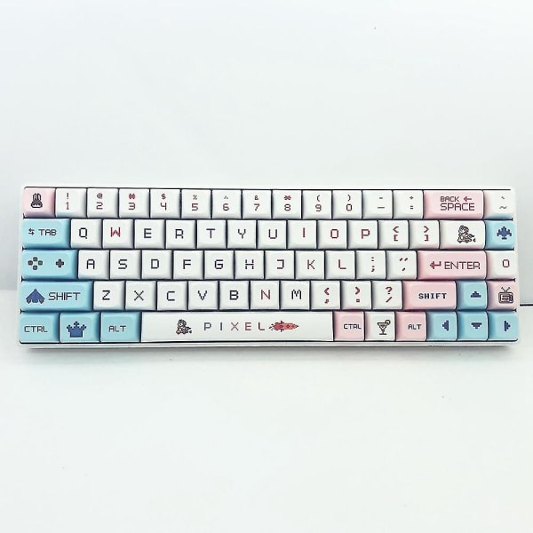 Pbt Keycap 125 Key Xda Highly Profile Personalized English Keycap til spil Mekanisk tastatur F