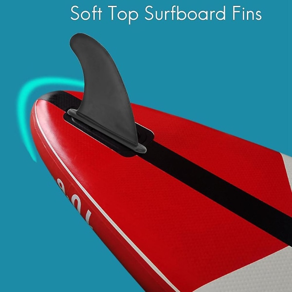 Surfboard Fin Kits Soft Top Surfboard Fins Skum Surfboards Tilbehør til surfing entusiaster