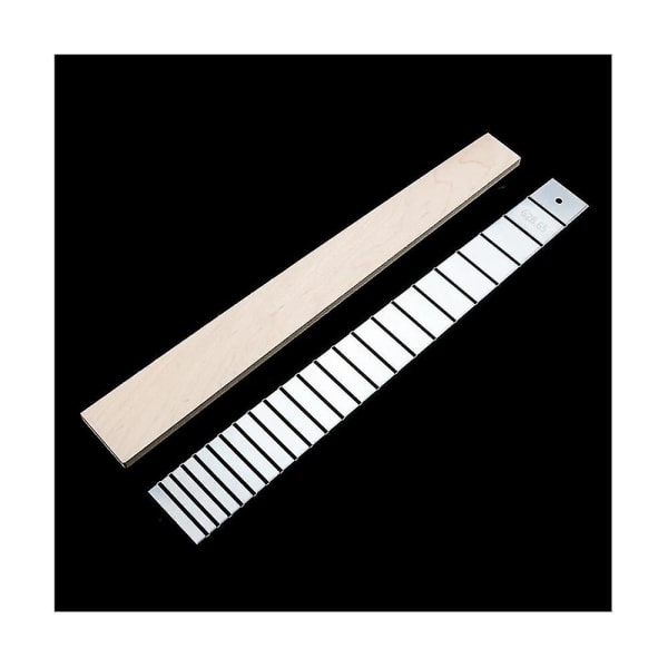 Guitar Neck Lineal Skala Måling Gribebræt Frets Tool For Lp 22 Fret 24,75 Inch Elektrisk Guitar Ne