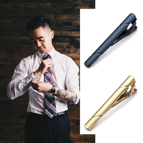 4 stk klassisk business stil slips clips