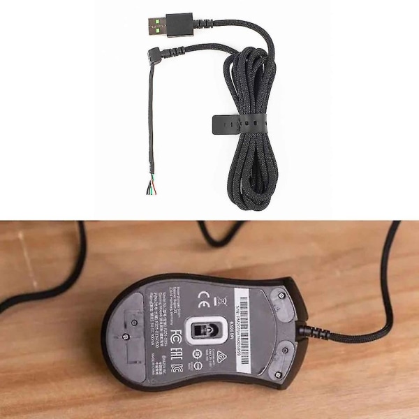 2m USB -muskabel Pvc-mössladdbyte Diy för Deathadder V2 Minimus