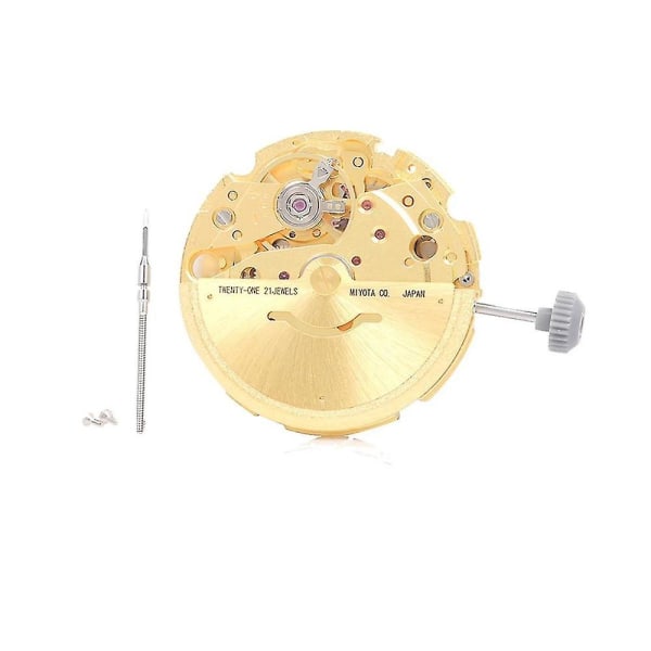 8200 Movement Watch Movement Automatic Mechanical Gold Double Calendar 21 Jewels Movement Watch Rep