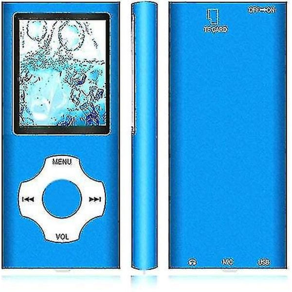 Ultratunn klassisk digital, inspelnings mini bärbar MP3-spelare