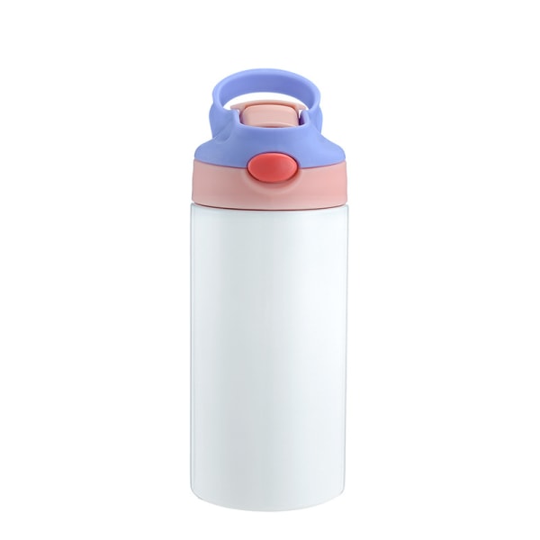 Barnvattenflaska Barnvattenflaska specialisolerad vattenflaska i rostfritt stål lämplig för flickor och pojkar med namnhalmlock