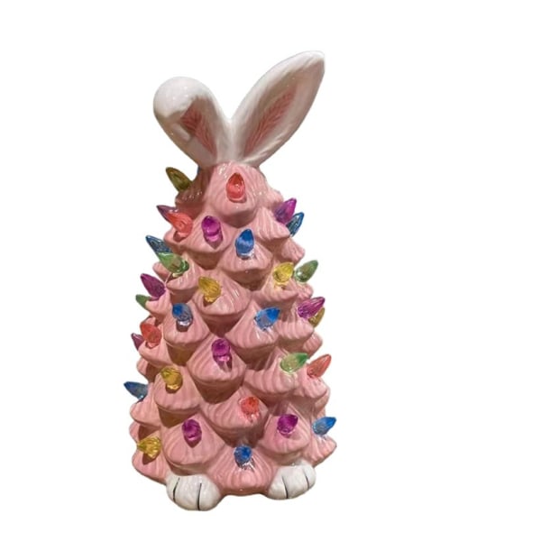 Bunny Tree Easter Ornament Personlig skrivebordsdekorasjon