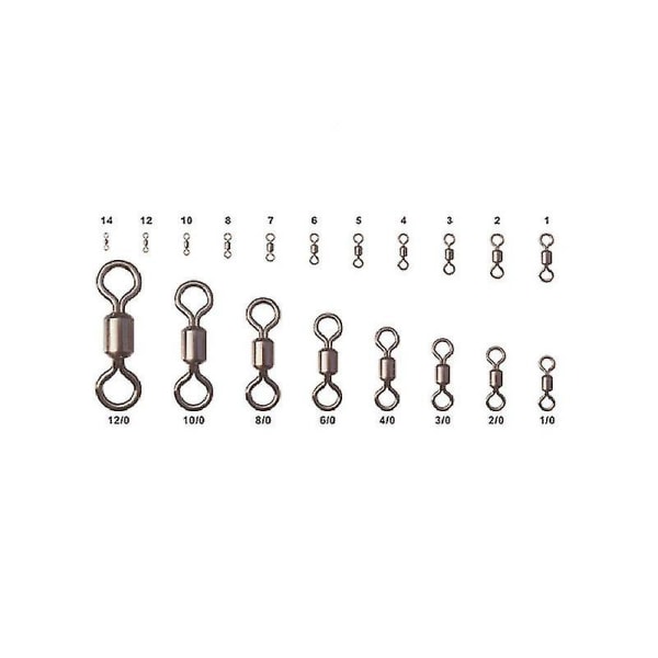 100st Fishing Swivel Link Ring