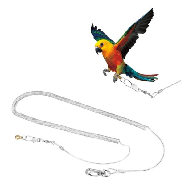6m Parrot Bird Anti-Bite Fly Treningstau Vektsett 8,5mm 4.5MM