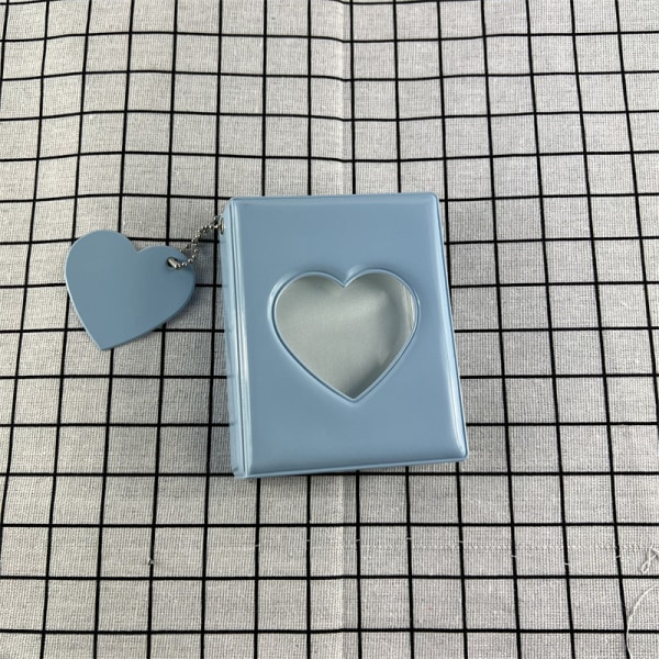 Card Binder 33 tuuman valokuva-albumin säilytys Love Hollow Mirror Storage Book blue