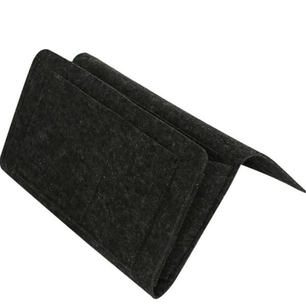 Sofa opbevaringstaske Skridsikker opbevaringstaske Tyk filt sengetaske black
