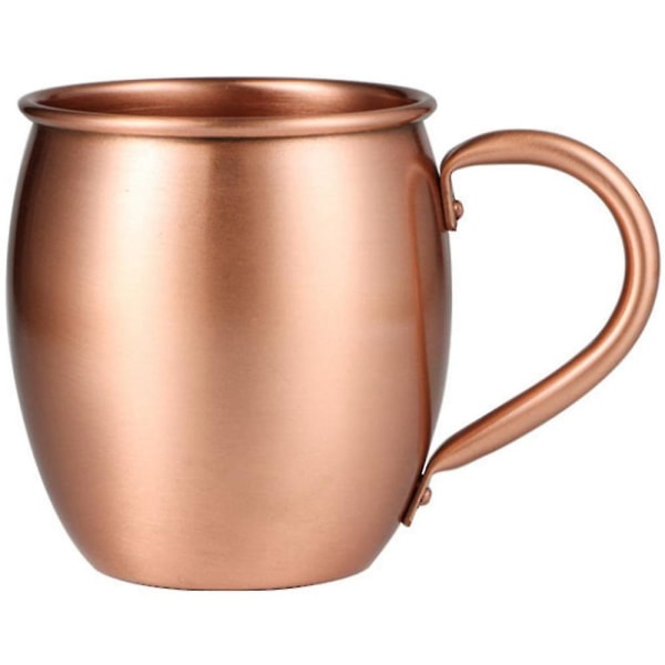 530 ml 100 % ren kopparmugg Moscow Mule Mug Drum Cup Cocktail Cup Pure Copper Mug Restaurang Bar Col