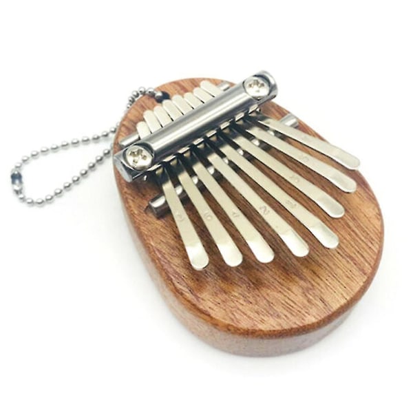 Lille Kalimba 8 tangenter Tommelfinger Klaverfingre Musik Keyboard Instrument