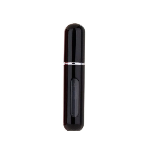 6ml botten direktfyllande parfymflaska portabel cirkulerande ultrafin finfördelad sprayflaska resepåfyllningsflaska (svart)