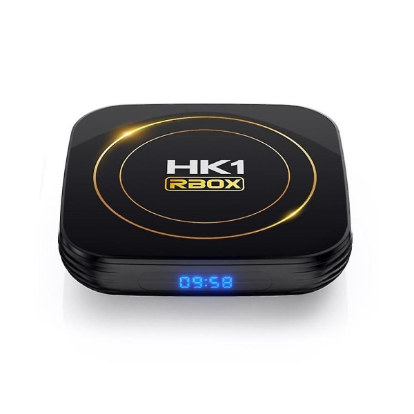 Hk1rbox H8s Android 12.0 Smart Tv Box 2.4g 5.8g Dual Wifi H618 Quadcore 2gb 16gb Eu Plug