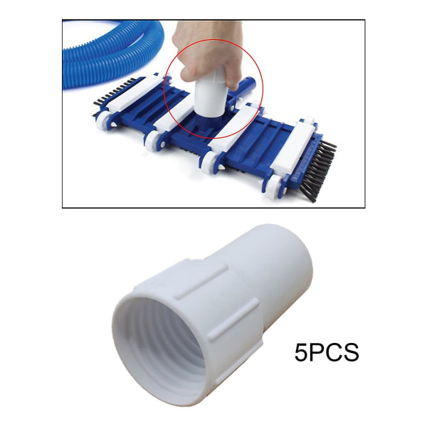 Svømmebassin vakuumslangekonnektorsæt,tilbehør til rengøring af swimmingpool Svømmebassin sugeslangetilslutning