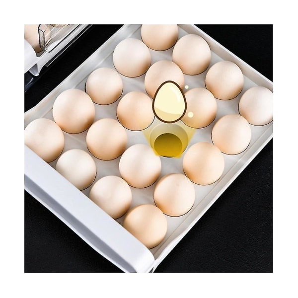 Jääkaapin sisempi väliseinäkerros munan säilytyslaatikko Kotitalouden riippuva kori Laatikkotyyppi Freezi