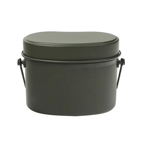 lunchlåda set 1800ml Utomhus Army Set Camping Köksredskap Kök Lämplig för Fiske Vandring Picknick