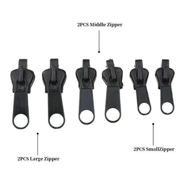 6. Instant Zipper Universal Instant Fix Zipper
