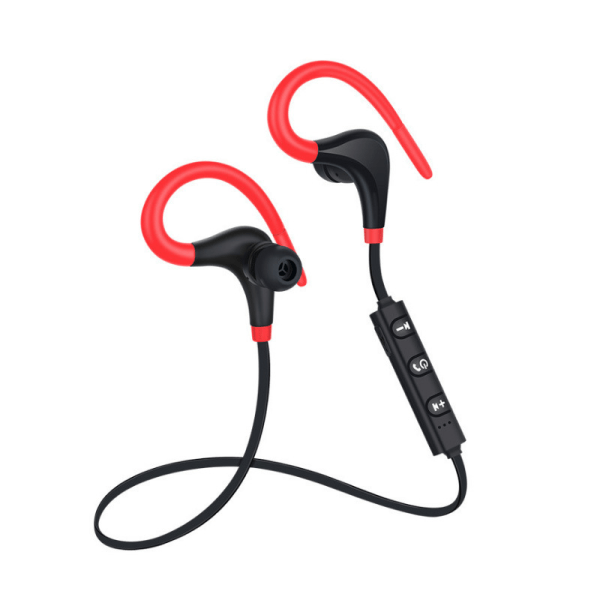 Bluetooth In-Ear Hodetelefoner med Mikrofon - Trådløs - Multi Color Sports Bluetooth Hodetelefoner Rød red