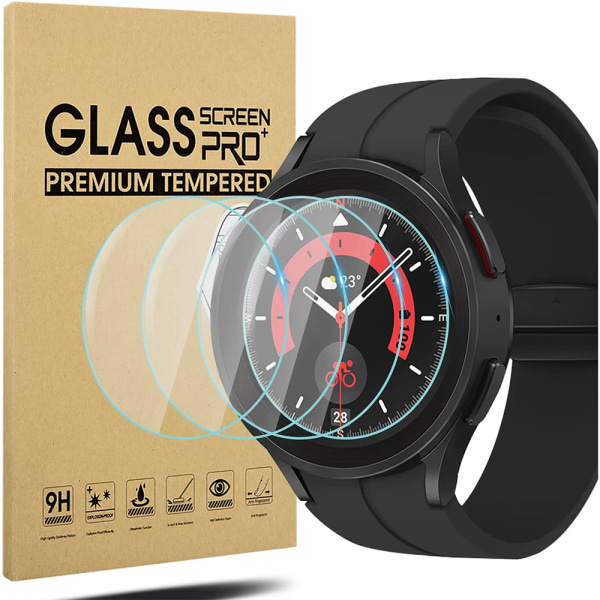 2 stk Samsung Galaxy Watch Profesjonelt herdet glass 0,2 mm 9H