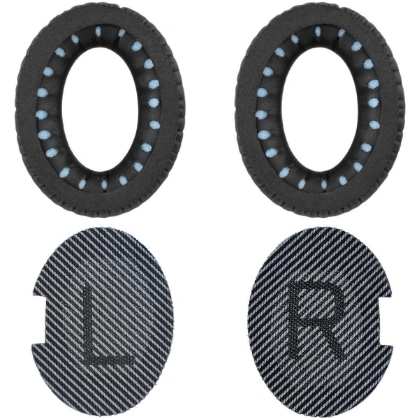 Öronkuddar för Bose QuietComfort 2x öronkuddar för Bose Quietcomfort 35 / QC35 Wireless