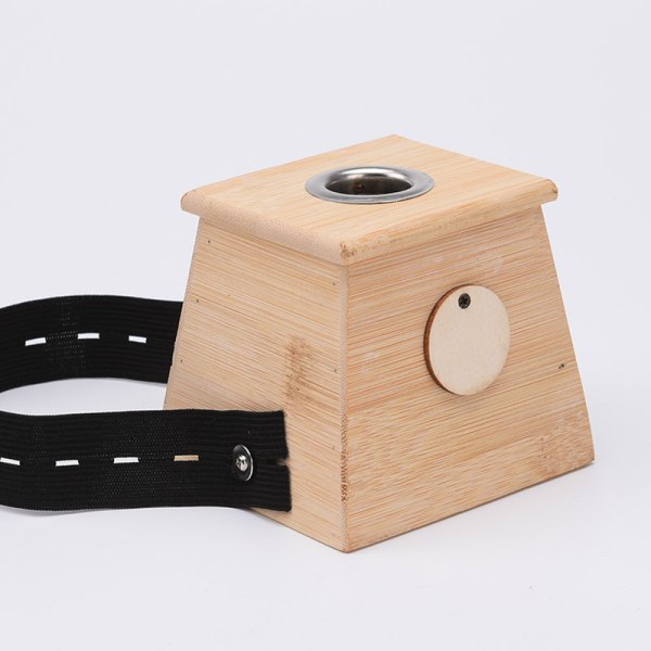 Moxibustion box, enhåls bambu moxibustion box, moxa stick hållare moxibustion verktyg, lämplig för de flesta 14-18 mm moxa pinnar