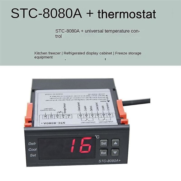 Stc-8080a+ Køleautomatisk timing afrimning Intelligent