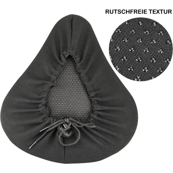 Sykkelsetetrekk  Saddle cover bike gel 27 x 25 cm