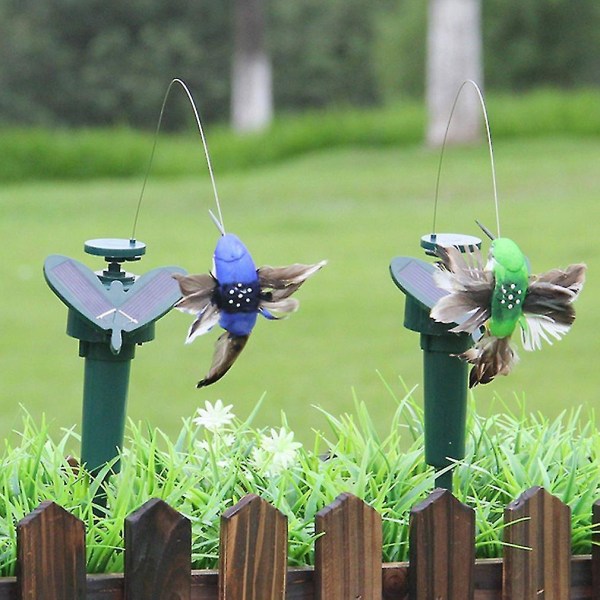 Solpanelsdrivna Dancing Hummingbird Trädgårdsdekorationsleksaker