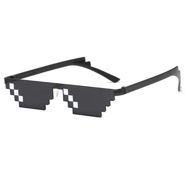 Codex solbriller anime emballage B boundy briller kodende rektangulære pixel solbriller