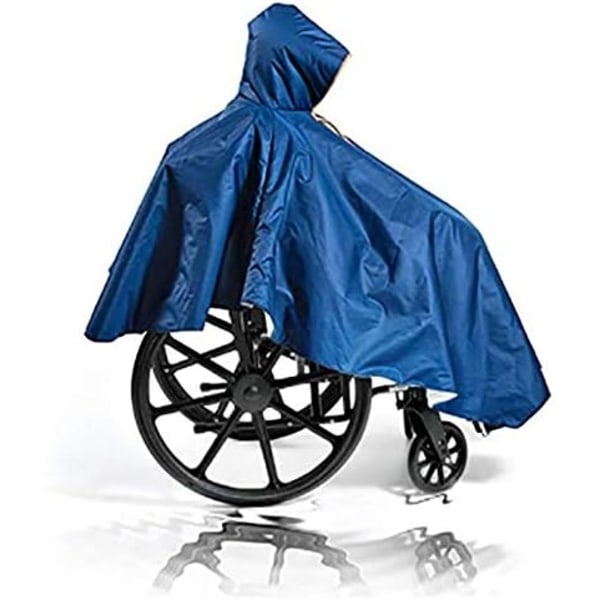 vanntett rullestoltrekk for voksne i gamle poncho heavy duty hjul gjenbrukbar fronthette med glidelås
