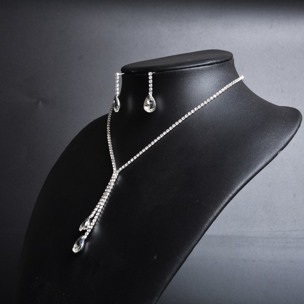 Vackra vattendroppe hänge halsband örhängen smycken