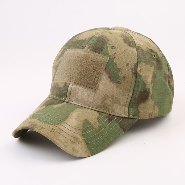 Baseballkasket camouflage taktisk udendørs justerbar hat green