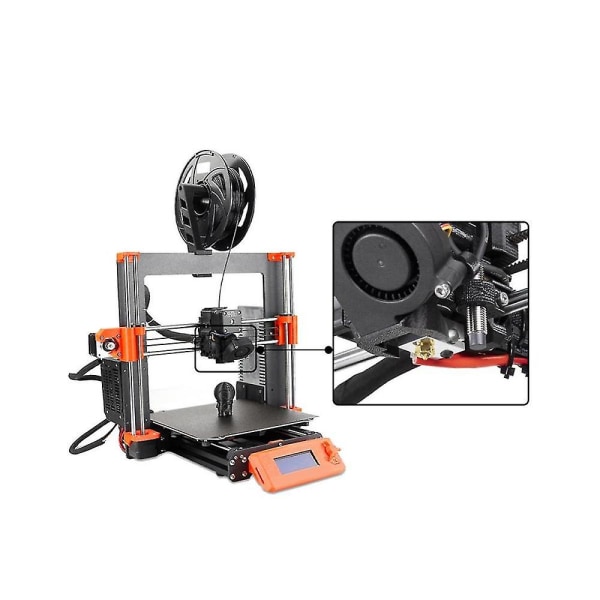 3D-tulostimen osat Prusa Mk3s+ suulakepuristimen suutinlämmitys alumiininen nopea letkusarja korkean lämpötilan vastustaja