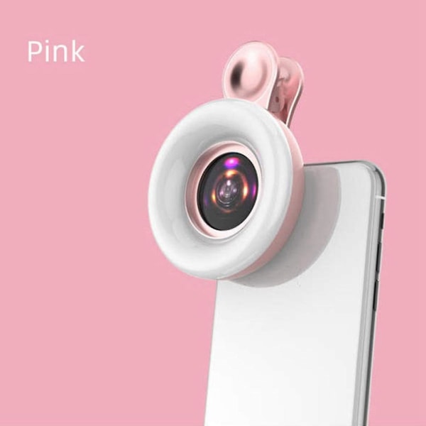 Led Phone Lens Selfie Ring Light Mobiltelefon Fill Light Hd Macro Dimbar Lampa Beauty Ringlight Go