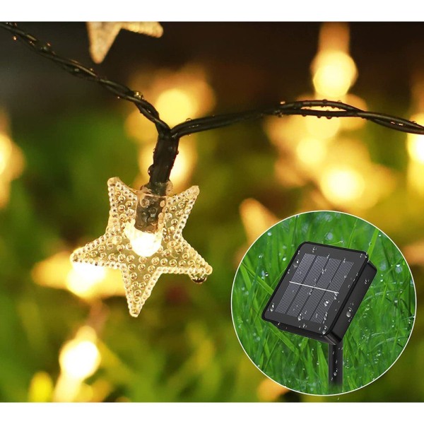 Outdoor Solar String Lights, 10m Outdoor Solar String Lights