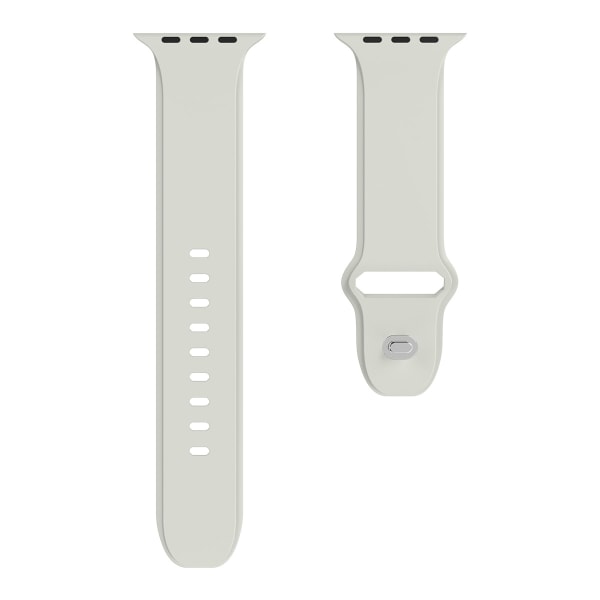 Gäller Apple Watch Apple Silicone Strap Solid Color svart