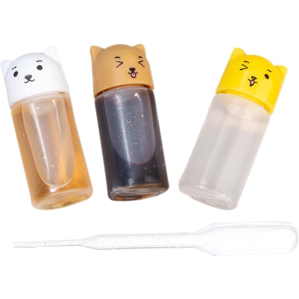 3kpl miniketsuppipullo | Bento Box Accessories Mini Ketchup Bottle