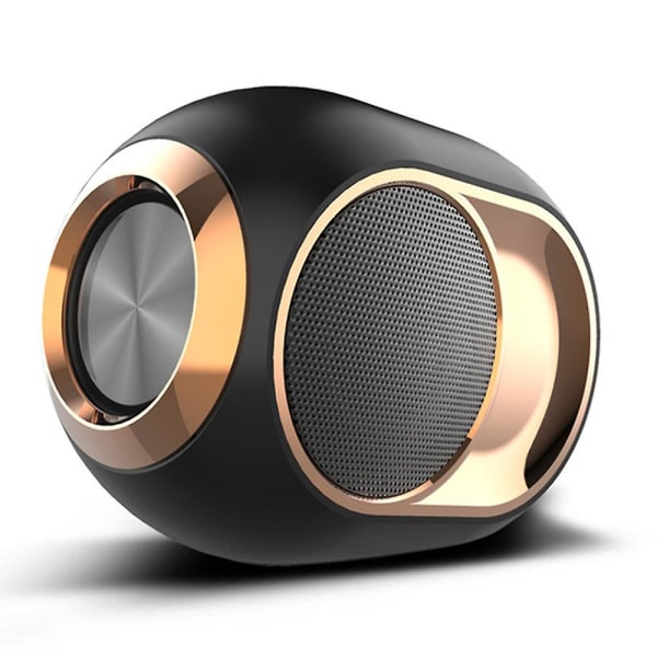 Trådlös högtalare Stereo Bluetooth högtalare, golden Egg Bluetooth högtalare