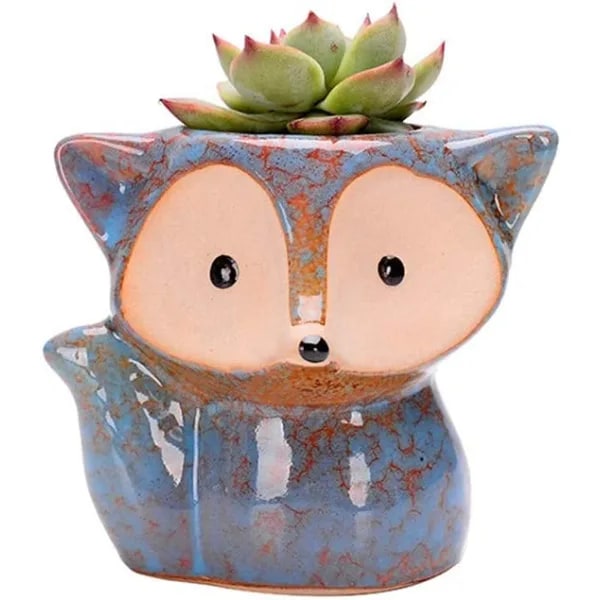 Beautiful ceramic flower pots for bedroom office Succulent flower pots Colorful pots for animals
