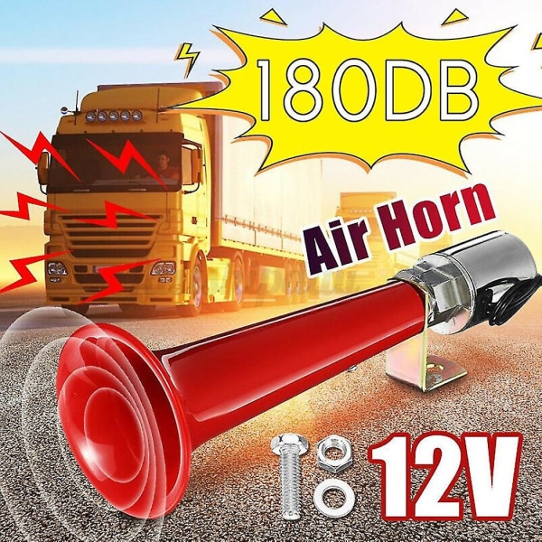 12/24v 180db Super Loud Air Horn Trumpet auton kuorma-auton venejunalle ilmajarrulla