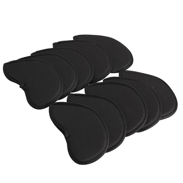 10 stk Genbrugt Golf Club Iron Head Cover Case Protector Case