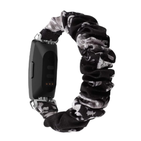 Passer for Fitbit inspirere moteklokke polyester krans ring