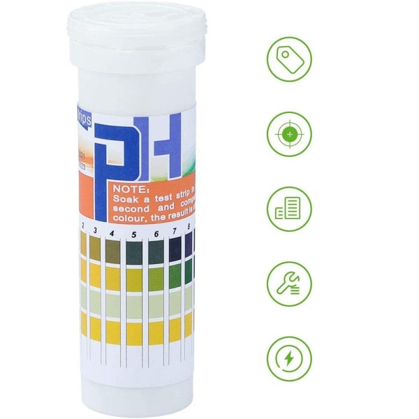 Soil PH Tester, Soil PH Test Strips, 0-14 PH Soil Test