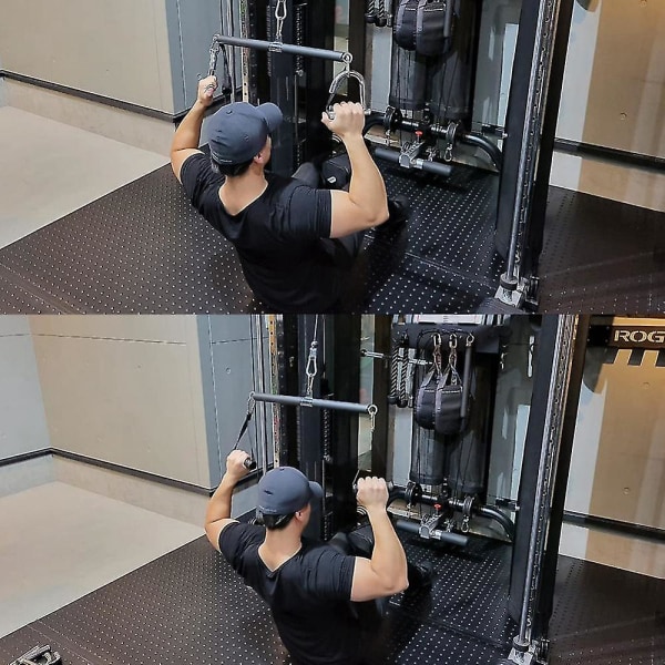 Træning Pulling Bar Device Accessories Pull Down Straight Bar Biceps Pulling Bar Gym Bodybuilding