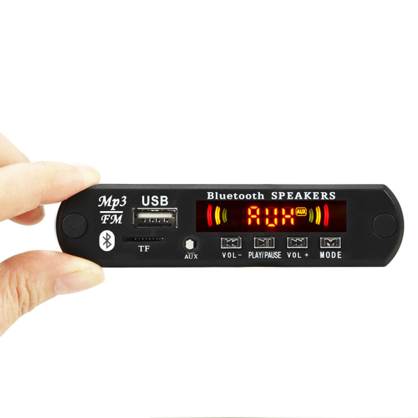 MP3-dekoderkort färgskärmsmodul med inspelningssamtal förlustfritt moderkort med Bluetooth MP3-spelare