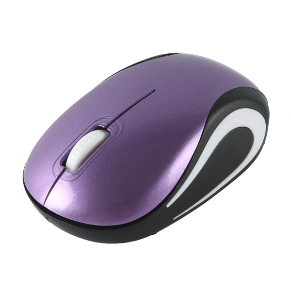 Mini Lille Trådløs Mus Til Rejse Optisk Bærbar Mini Trådløs Mus Med Usb Modtager Til Pc Laptop purple