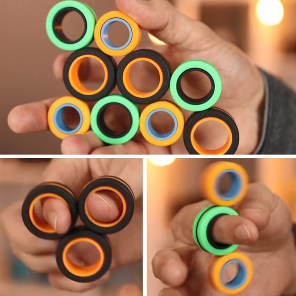 Fidget Spinner -lelut aikuisille ja lapsille stress relief - sormenpäät blue