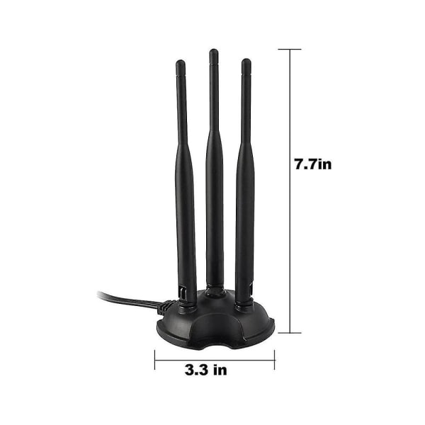 2.4ghz 5ghz Dual Band Wifi-antenne,rp-sma-antenne til pc stationær computer,wifi trådløs router,exte