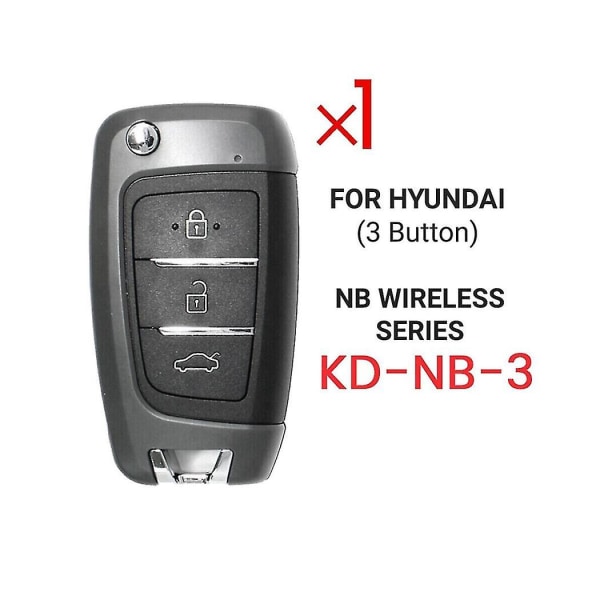 Til Keydiy Nb25 Fjernbetjening Bilnøgle Universal 3 Knap Til Kd900/-x2 Mini/ -max For Style