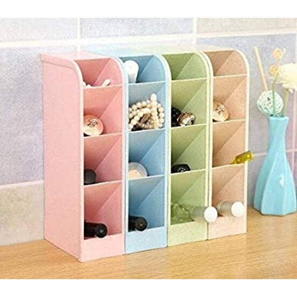 Wheat Straw Desk Pen Organizer Holder til kontor-/skoleartikler